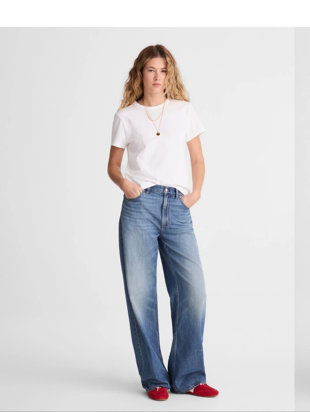Madewell low slung baggy jeans 30